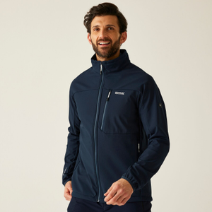 Regatta Mens Moutdale Waterproof Softshell Jacket - L / Navy