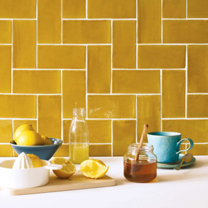 Carnival Oro Yellow Glazed Tile 15x7.5cm