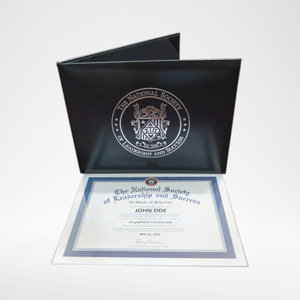 NSLS Certificate Cover