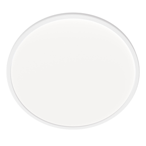 Plafonnier LED - 24W - 2040 Lumens - Blanc - Ø42 CM - IP44 Etanche - 2700K - Plafonnier de Salle de Bain