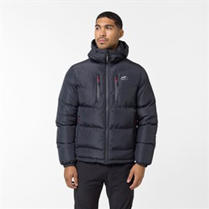Closure London Mens Tech Logo Puffer Jacket Black