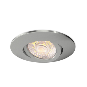 Spot Encastrable LED Nickel - IP65 - 4W - CCT - Ø86 mm - 5 ans de garantie - Convient pour la salle de bain