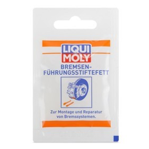 Brake caliper guide pin grease