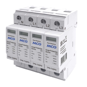 40kA 4 Module 4 Pole Type 2 Surge Protector