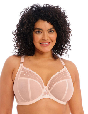 Elomi Matilda Underwired Plunge Bra - Pearl Blush