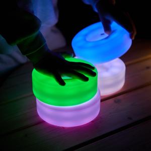 Giant Light Up Discs from Hope Education - Pack of 8