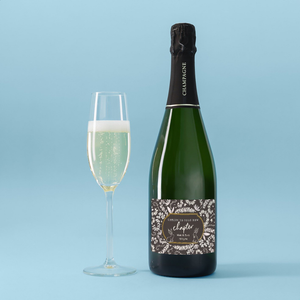 Personalised Cheers To Your New Chapter Champagne 75cl