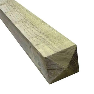 150x150x2700mm Green 4 Way Weather Treated Contractor Post