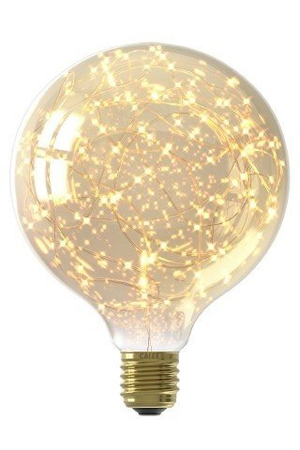 Calex Stars Globe G125 LED Lamp - E27 - 1.5W - 50 Lumen - 3000K