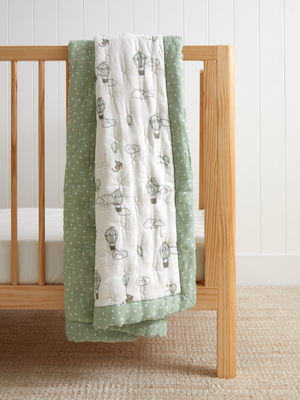 Up & Away Cot Quilt