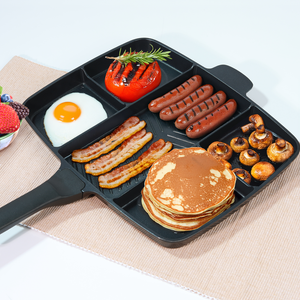Nifty Good 5 Compartment Breakfast Frying Pan