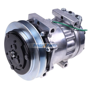 SD7H13 A/C Compressor KHR3241 KHR3197 for Kobelco SK200LC SK210LC SK480LC Link-Belt 130LX 210LX 330LX 3400 460LX 210X3