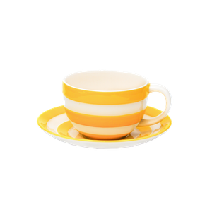 Cornish Yellow Breakfast Cup and Saucer (Seconds)