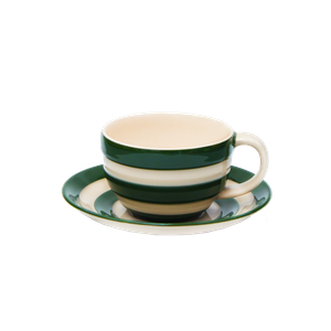Adder Green Breakfast Cup & Saucer (Seconds)