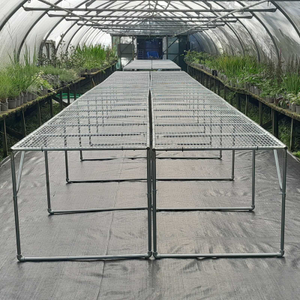 Galvanised Steel Bench - 1m Wide Polytunnel Benching - 3.6m