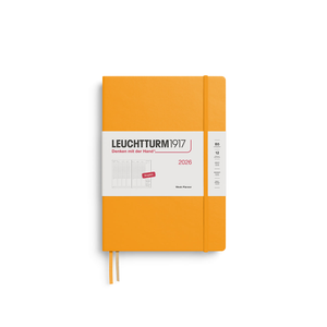 LEUCHTTURM1917 Week Planner 2026 Hardcover Composition B5 Rising Sun