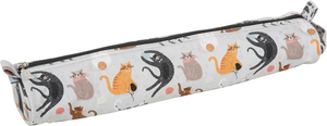 Trousse à aiguilles tricot - Chats