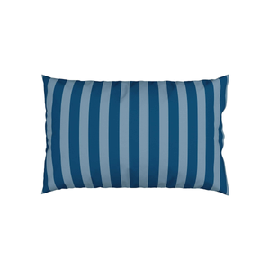 Seaforde Pair of Standard Pillowcases, Blue/Red