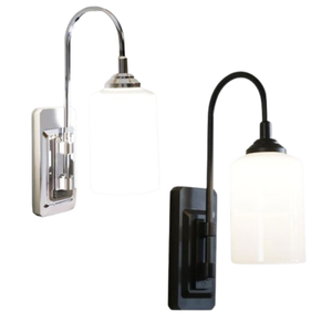 JML Smart Sconce Wireless LED Wall Light with Remote Control and Adjustable Swivel – Black