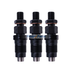 3 Pieces Fuel Injector HK12020000A3 for Branson Tractor 2810 2910(i) 3110i 3120R 3820(i)
