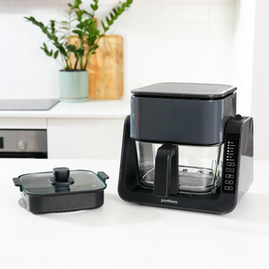 Panthera 2 In 1 Air Fryer and Grill | 4L Fryer + 1.2L Grill
