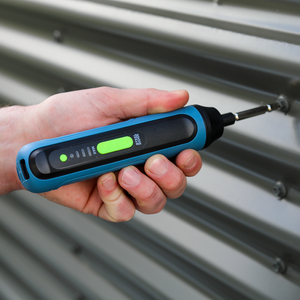 Steel Ridge Cordless Screwdriver Set with USB-C Rechargeable Battery & LED Light