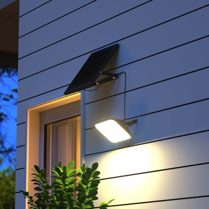 Solar LED Fluter - 4800 Lumen - 4000K - IP65 - 6000 mAh