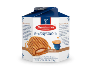 Daelmans Coffee Stroopwafels in Hexa Box