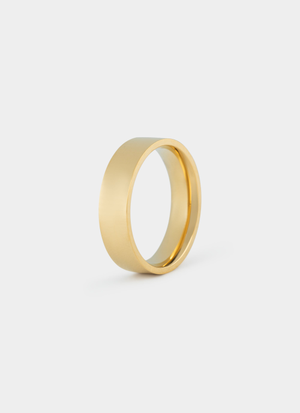 Vendetta Halo Ring 6mm - 18k Gold Plated