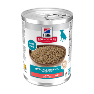 Hill's Science Plan - Adult Hypoallergenic - Salmon - Loaf Pate - Tin