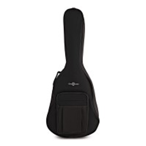 Padded Water-Resistant Parlour Acoustic Guitar Gig Bag by Gear4music, 10mm
