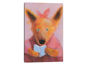 The Fox Reading The Book