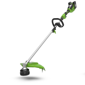 Trimmer Greenworks GD24X2TX; 2x24 V (utan batteri och laddare)