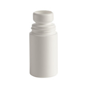 2 oz White HDPE Cylinder Deodorant Roll On - 231232