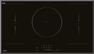 BELLING 90CM 5 RING INDUCTION HOB