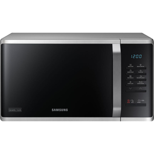 Samsung MS23K3523ASEU, 800W, Freestanding Microwave, Silver