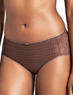 Panache Envy Lace Brief - Chestnut
