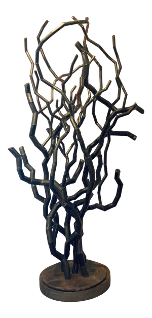 Organic Modern Iron Art Sculpture by Bruno Armesto