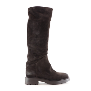Alva Boots, Dark Brown Suede (6.5 UK)