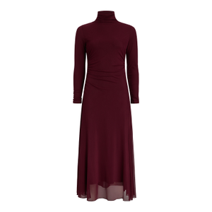 Delilah Dress Burgundy (M)