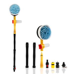 Auto Xpert Spinning Brush Car Cleaner Nozzle Set – 5 Piece Kit