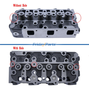 Complete Cylinder Head with Full Gasket Kit for Kubota Engine D1105 Tractor B2100D B2400HSE B2620HSD B7500D