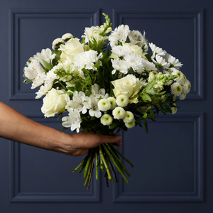 White Rose and Alstroemeria Bouquet