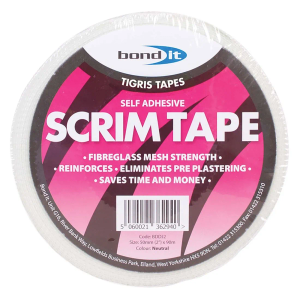 BOND IT DRY LINING SCRIM TAPE SELF ADHESIVE 48MM X 90M