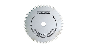 Sågklinga Proxxon; 85x0,5x10,0 mm; Z80