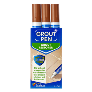 Grout Pens 5mm Triple Pack - Brown