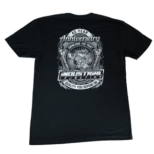 Industrial Injection 40th Anniversary Engine T-shirt