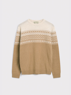 Caramel Aspen Crew Neck Jumper