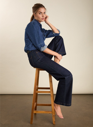 Petite Robyn Organic Cotton Stretch Jeans - UK 10 | EU 36 | US 06 / Dark Denim
