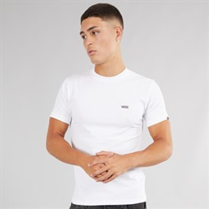 Vans Mens Left Chest Logo T-Shirt White/Black